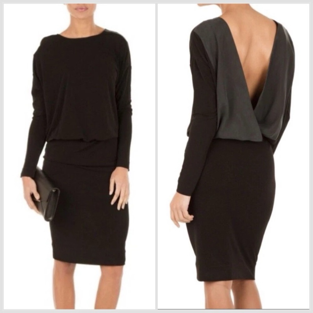 By Malene Birger Silliana Open Back Black Dress